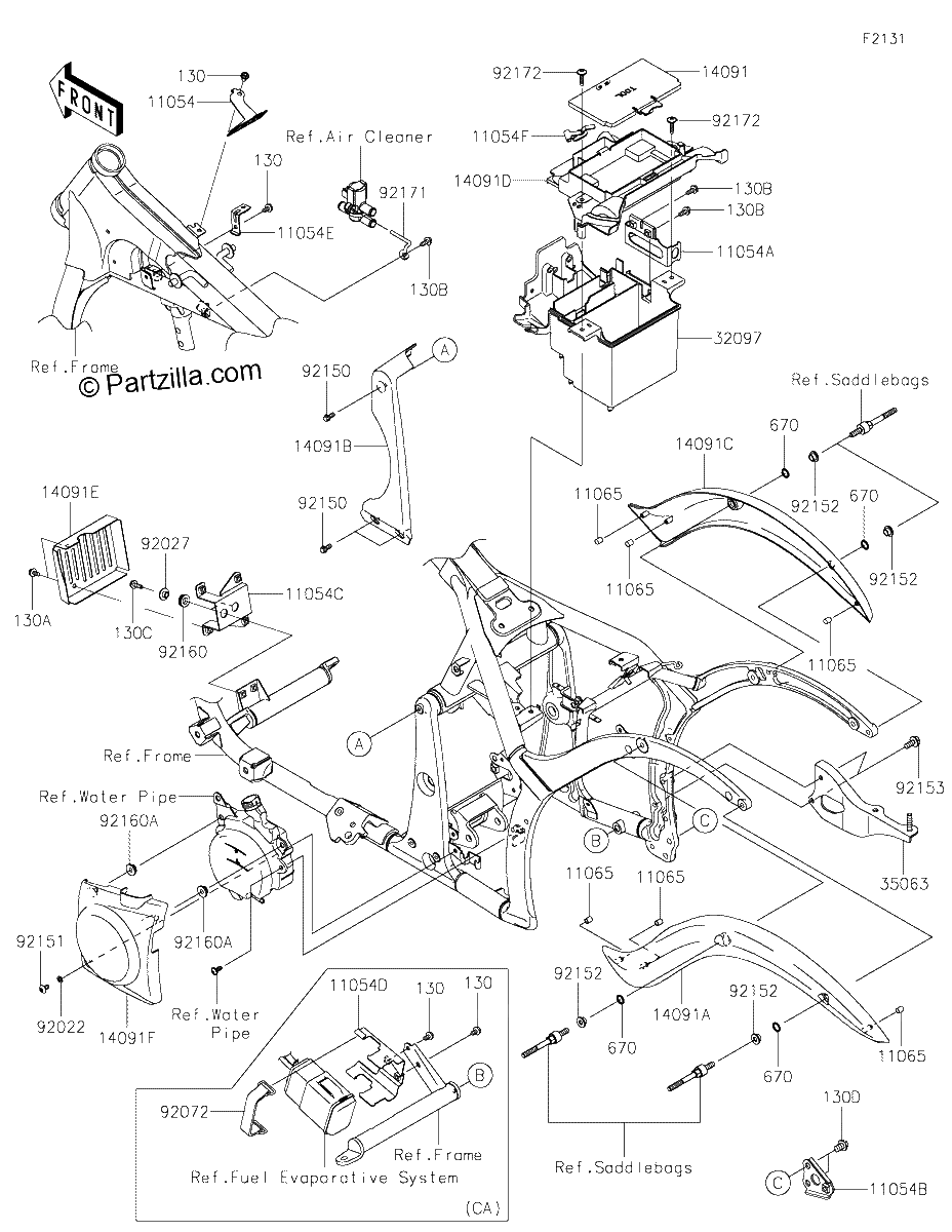 Diagrama de FRAME FITTINGS