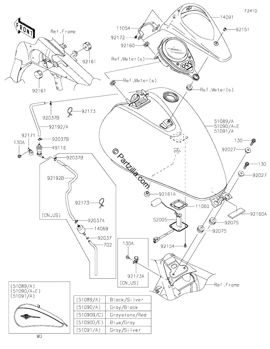 Diagrama de FUEL TANK