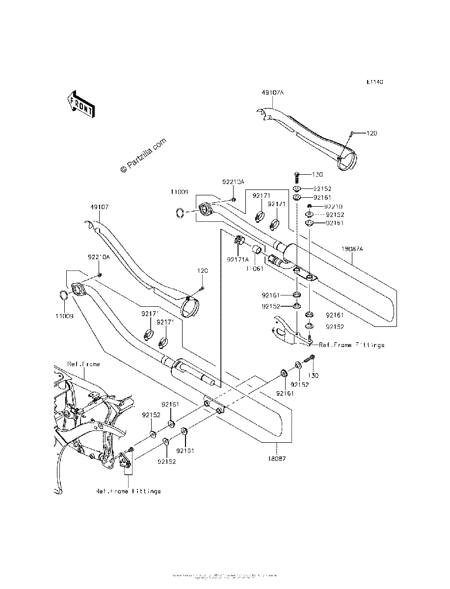 Diagrama de MUFFLER S