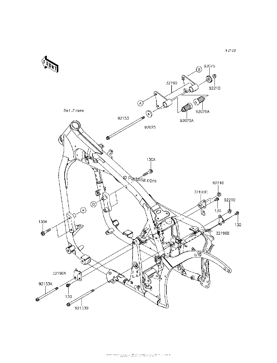 Diagrama de ENGINE MOUNT
