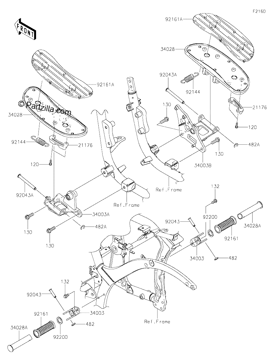 Diagrama de FOOTRESTS