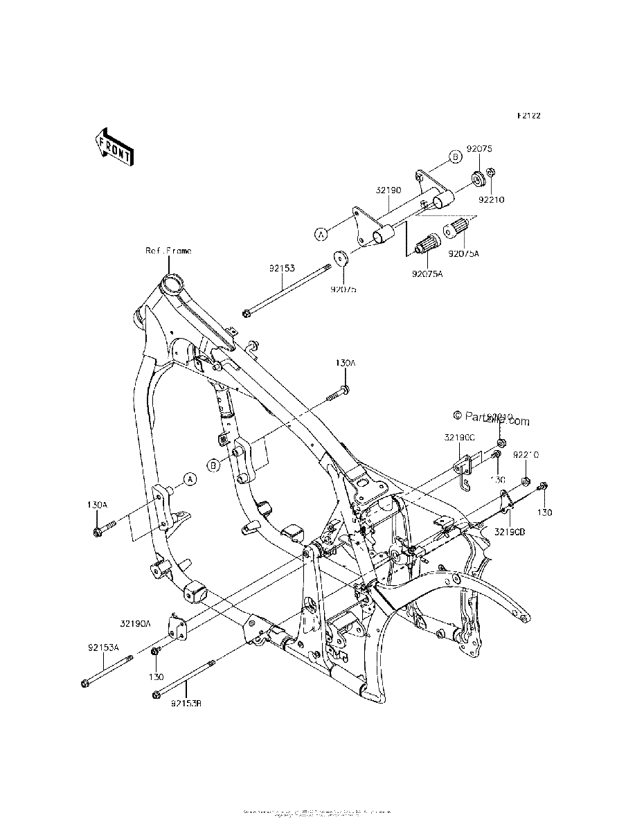 Diagrama de ENGINE MOUNT