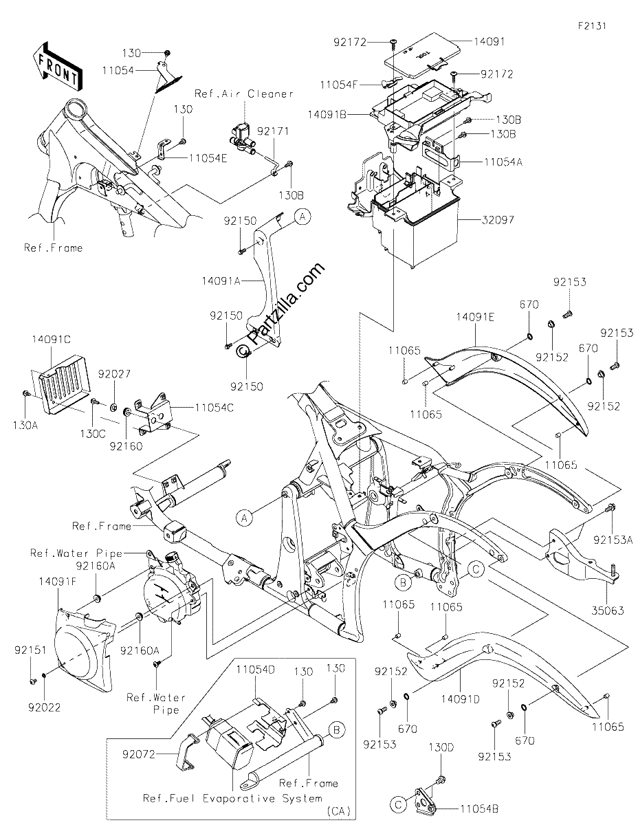 Diagrama de FRAME FITTINGS