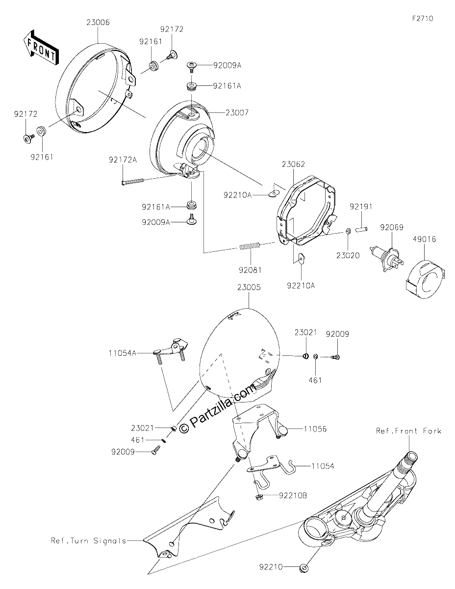 Diagrama de HEADLIGHT S