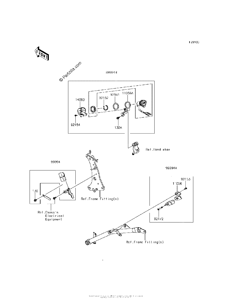 Diagrama de ACCESSORY HELMET LOCK ETC