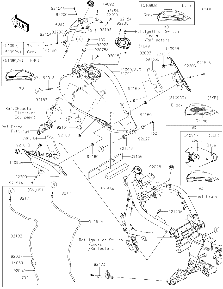 Diagrama de FUEL TANK