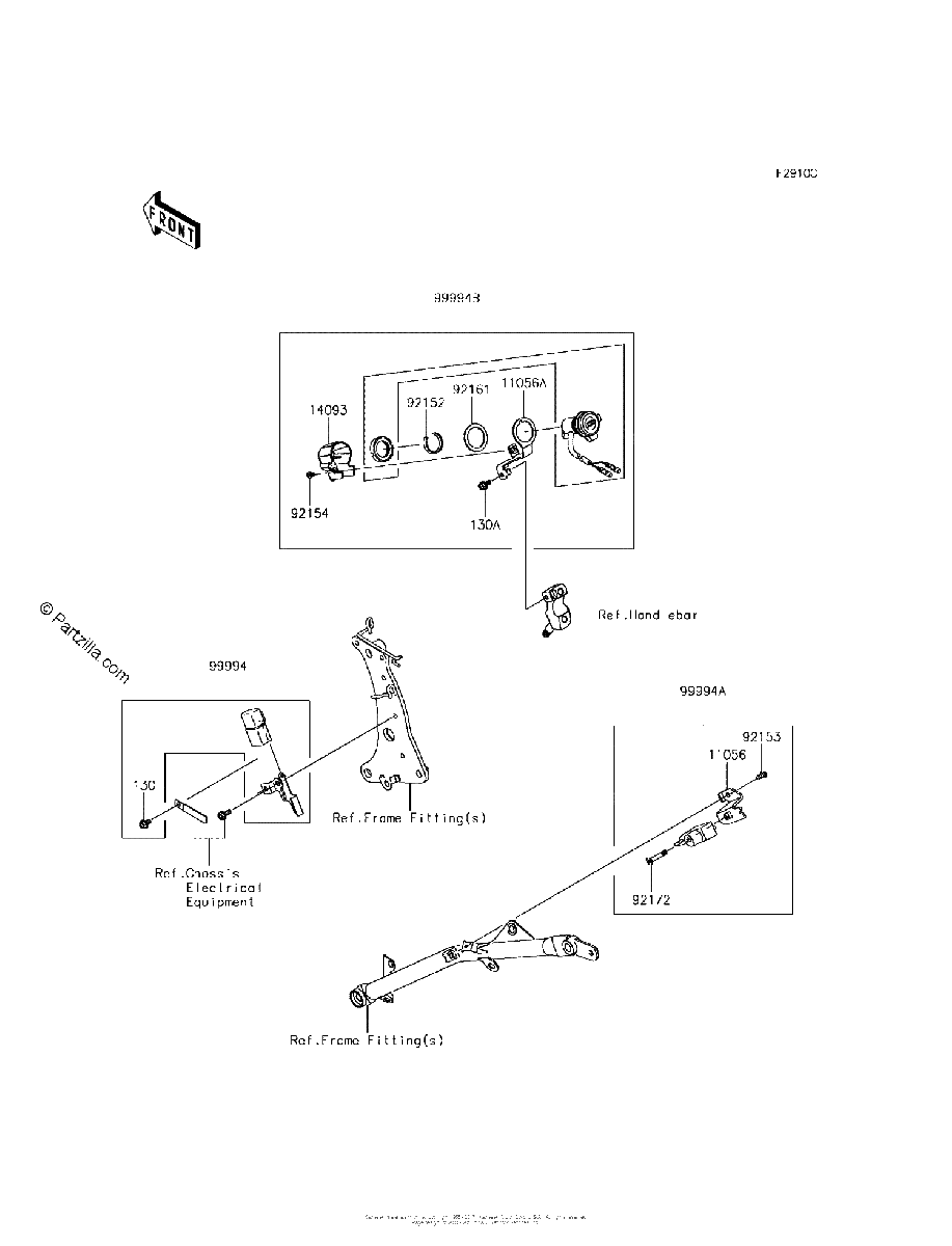 Diagrama de ACCESSORY HELMET LOCK ETC