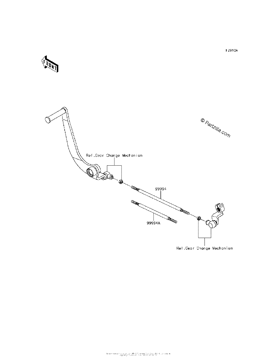 Diagrama de ACCESSORY TIE ROD