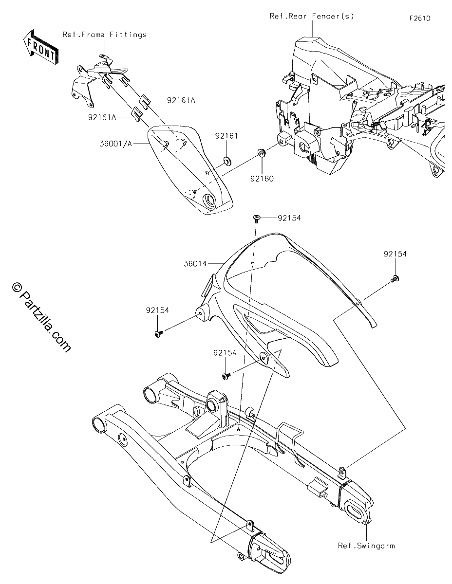 Diagrama de SIDE COVERS CHAIN COVER