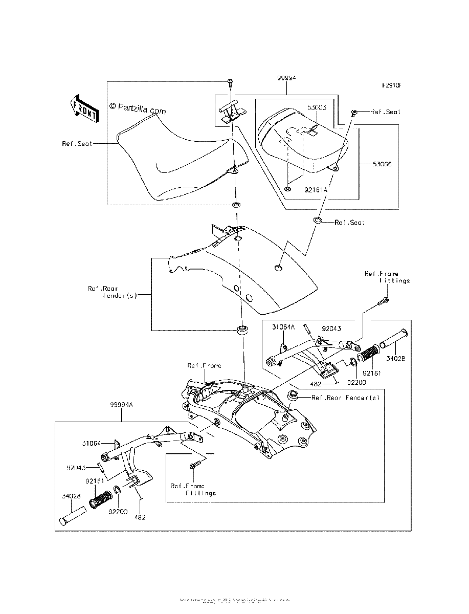 Diagrama de ACCESSORY PASSENGER SEAT