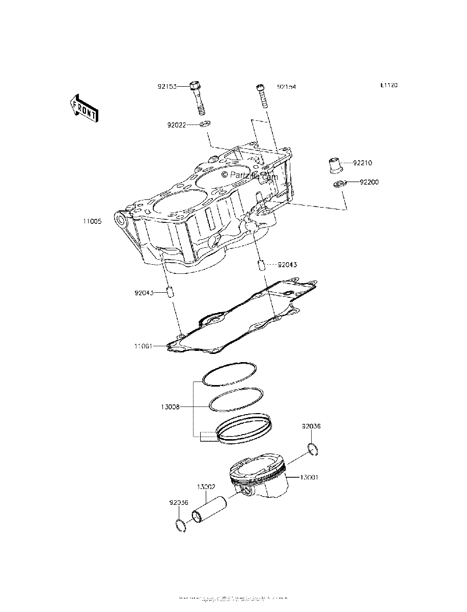 Diagrama de CYLINDER PISTON S