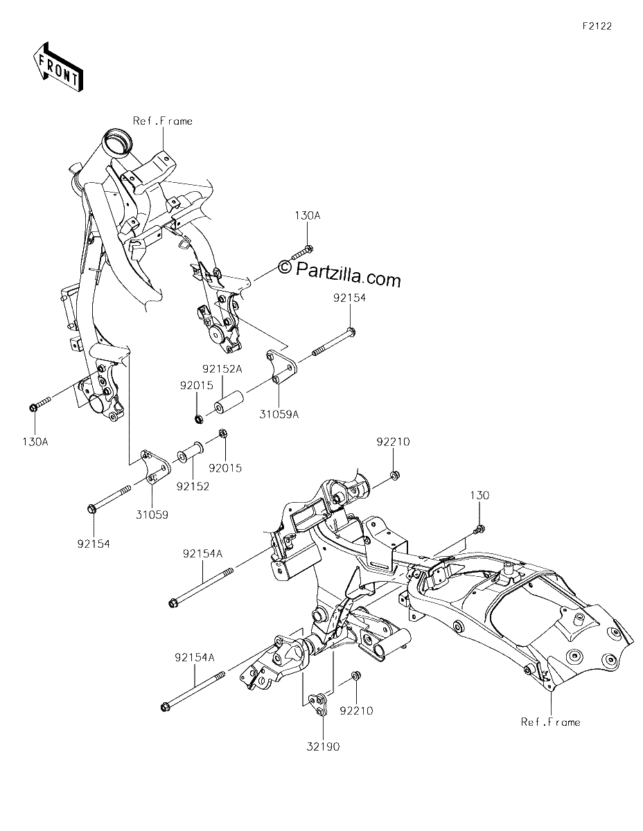 Diagrama de ENGINE MOUNT