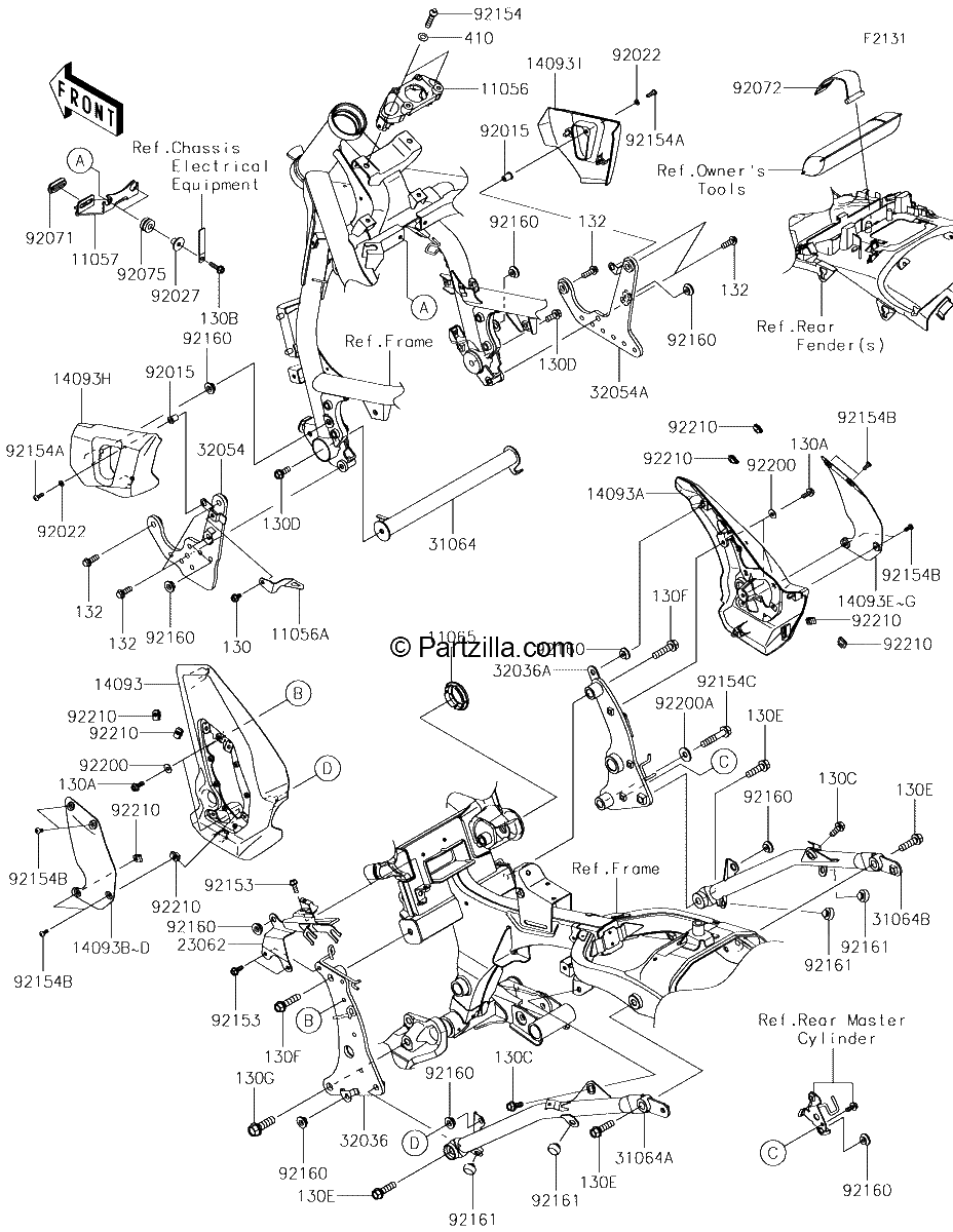 Diagrama de FRAME FITTINGS