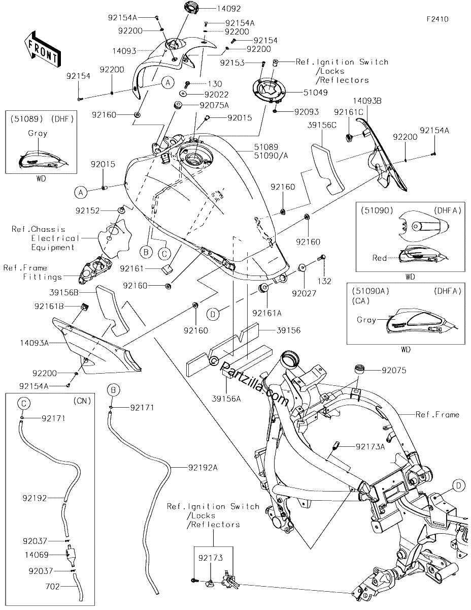 Diagrama de FUEL TANK
