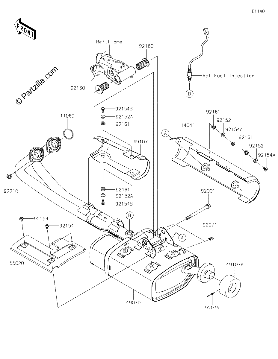 Diagrama de MUFFLER S