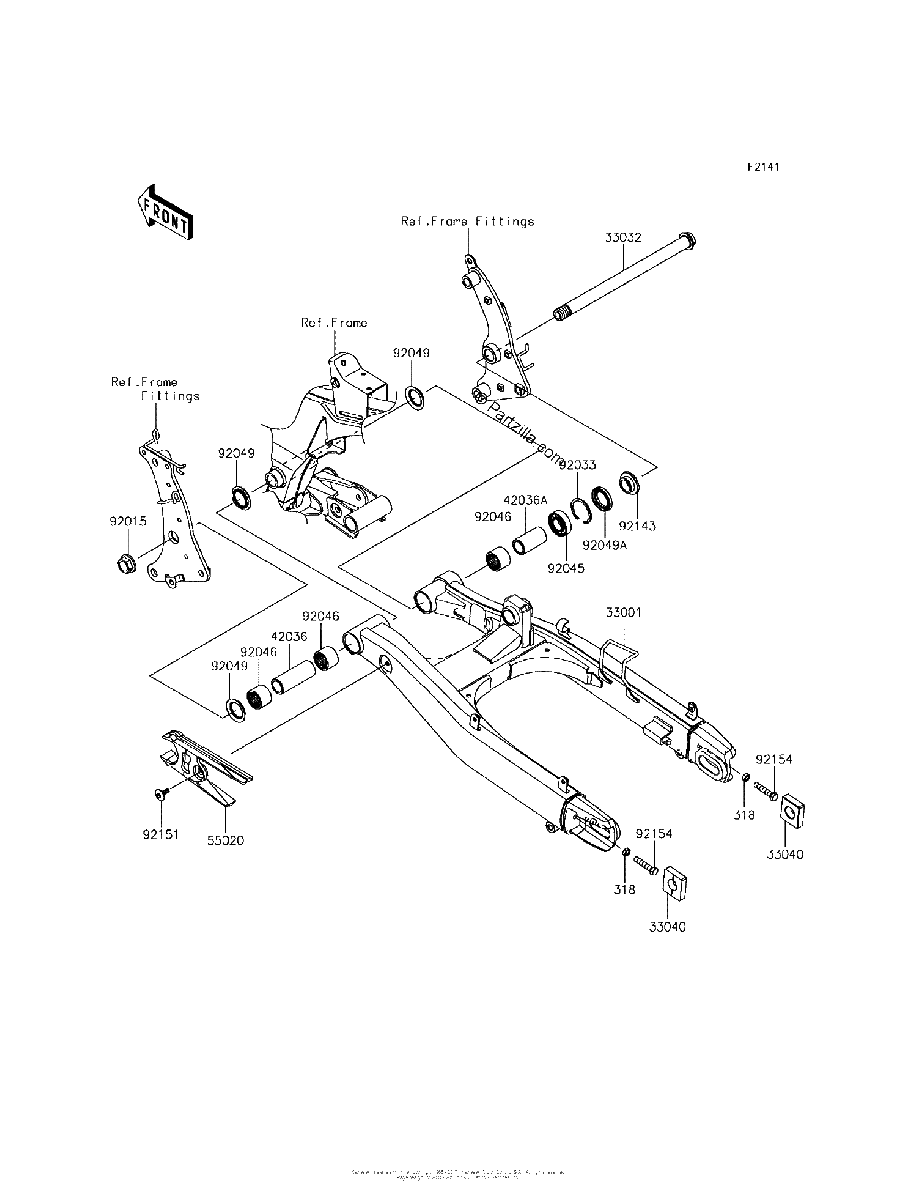 Diagrama de SWINGARM