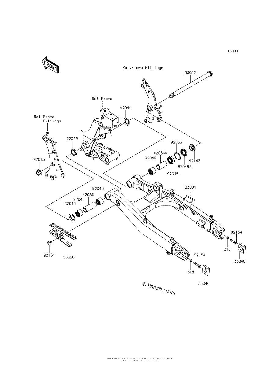 Diagrama de SWINGARM