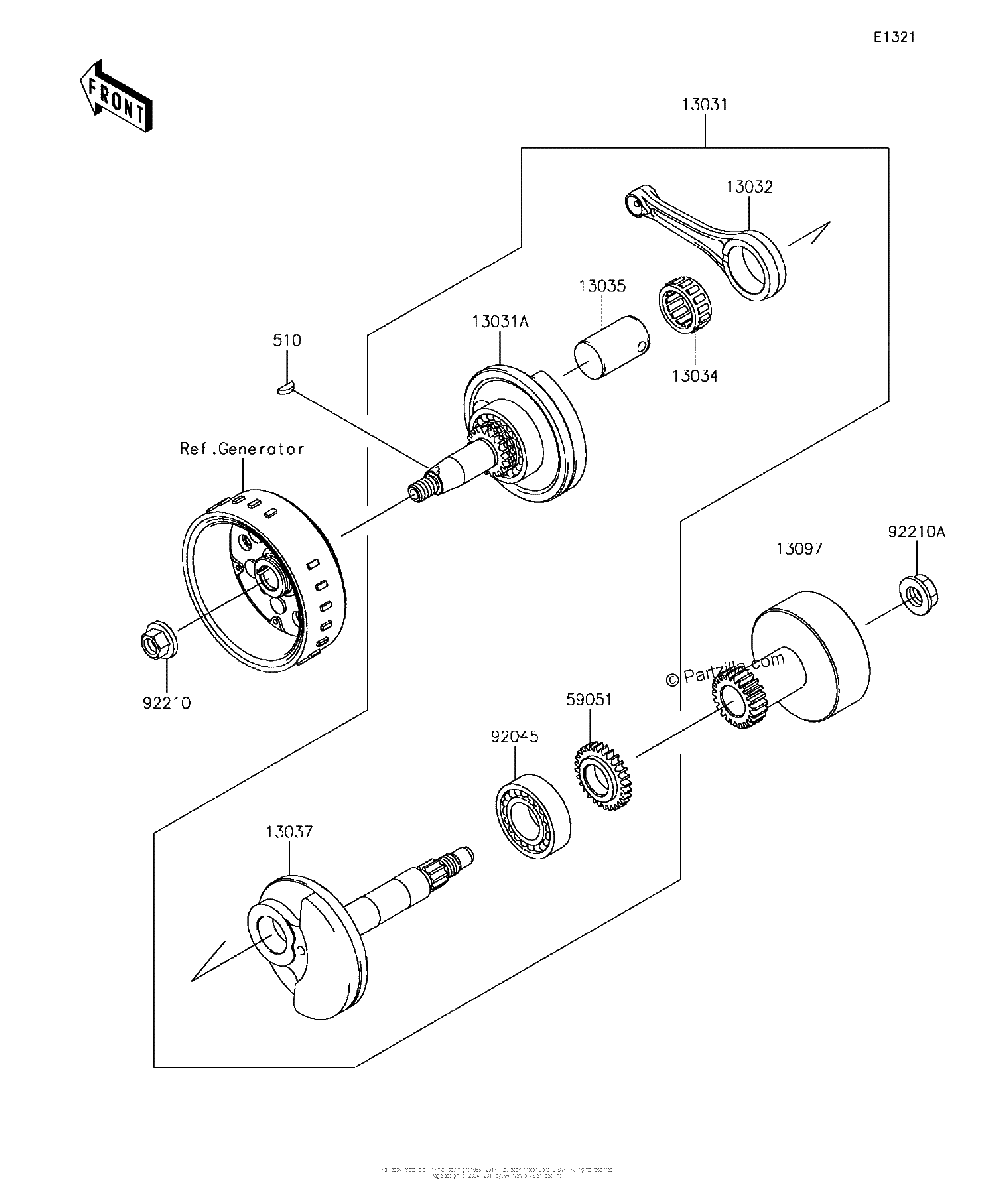 Diagrama de CRANKSHAFT