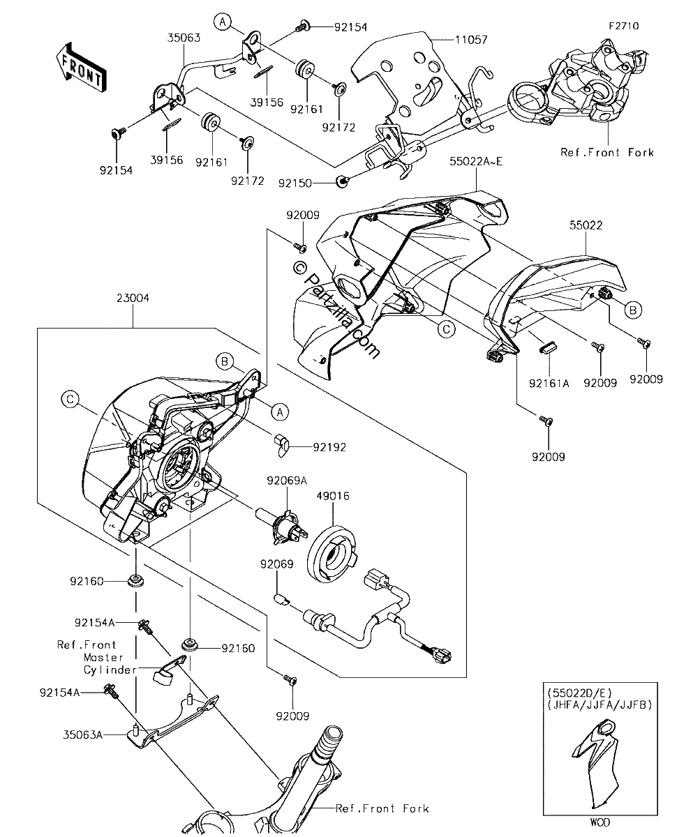 Diagrama de HEADLIGHT S