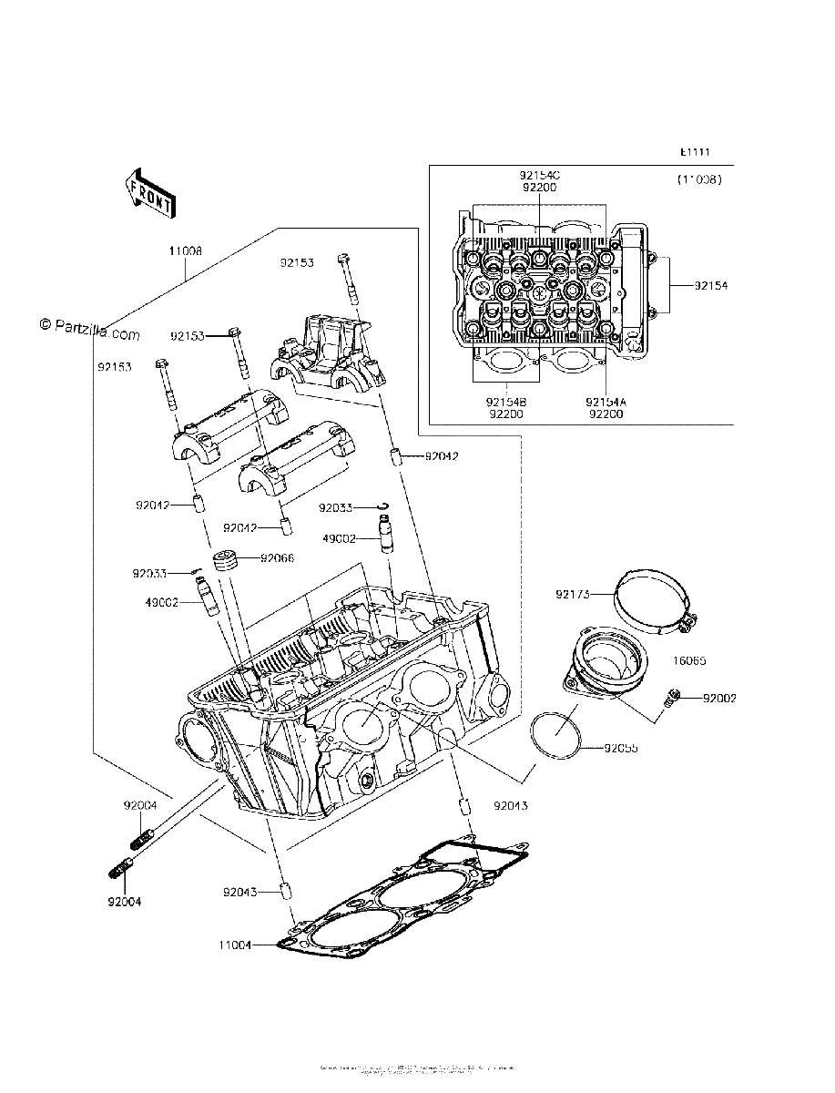Diagrama de CYLINDER HEAD
