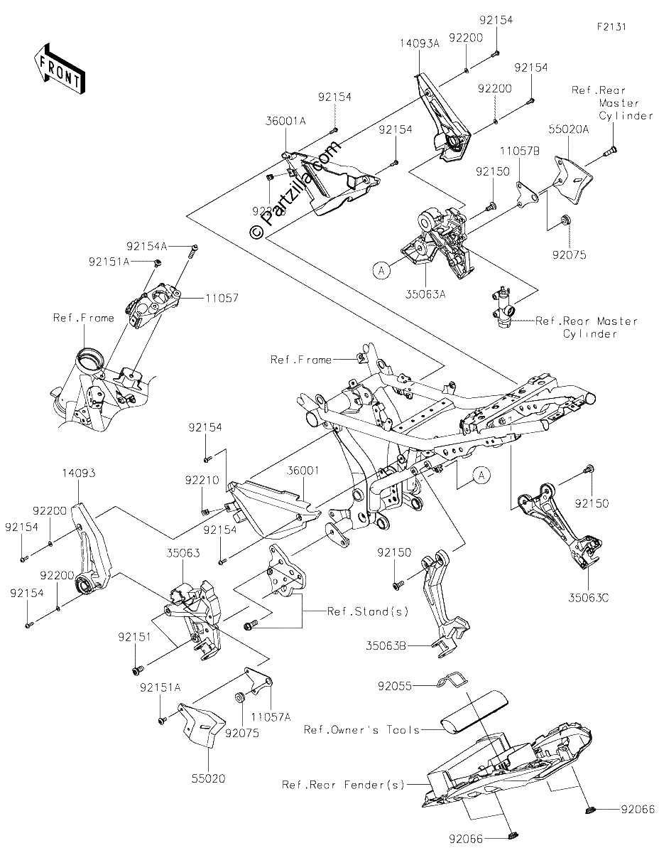 Diagrama de FRAME FITTINGS