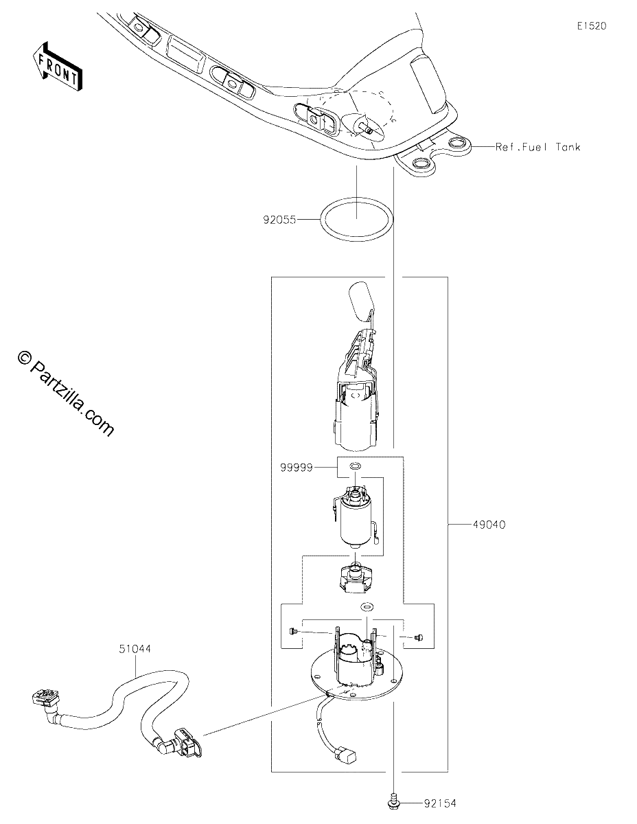 Diagrama de FUEL PUMP