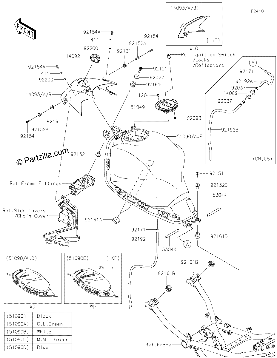 Diagrama de FUEL TANK