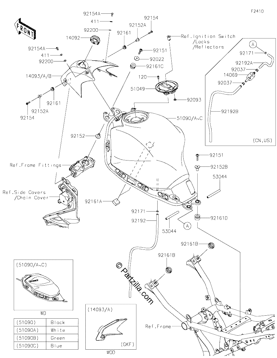 Diagrama de FUEL TANK