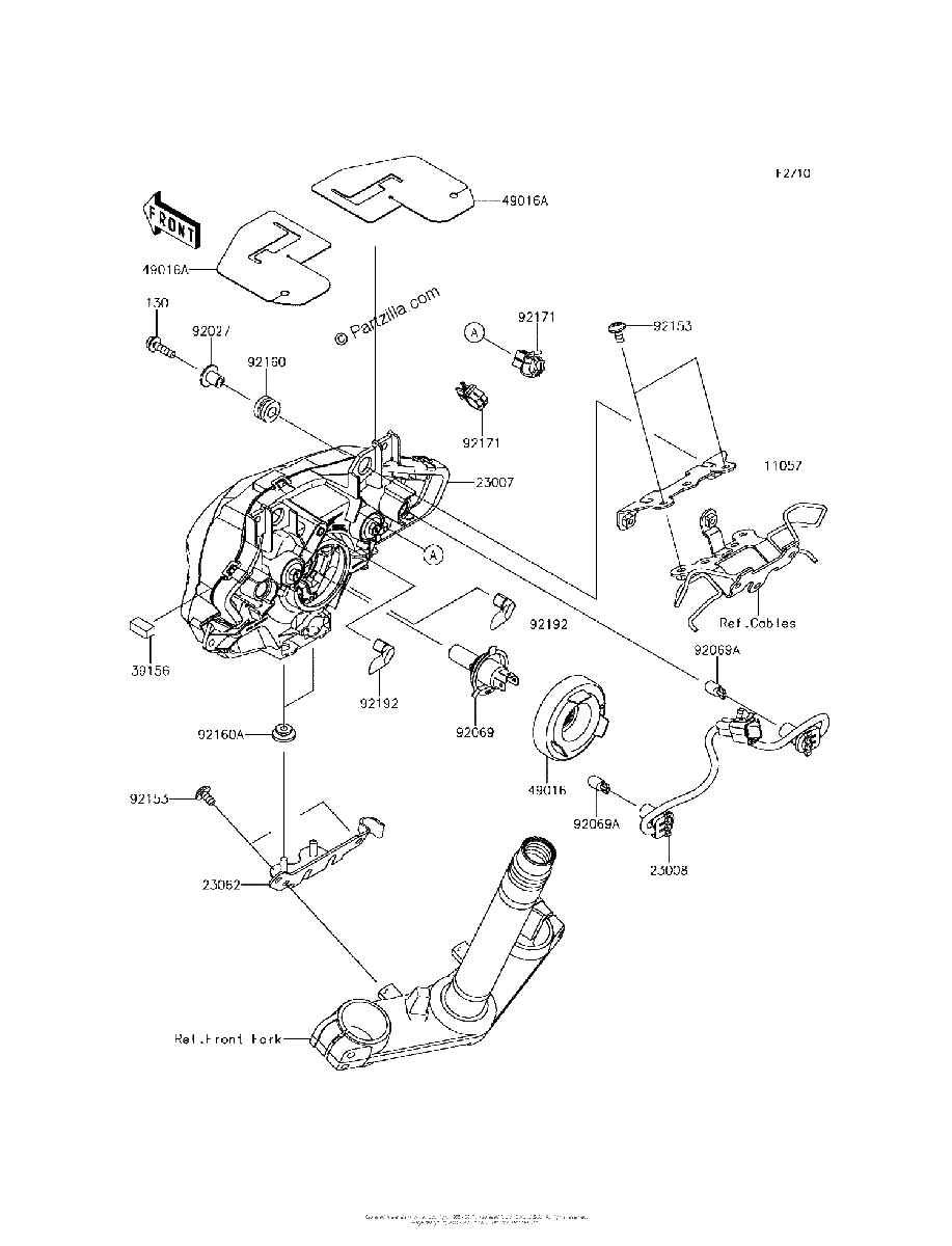 Diagrama de HEADLIGHT S