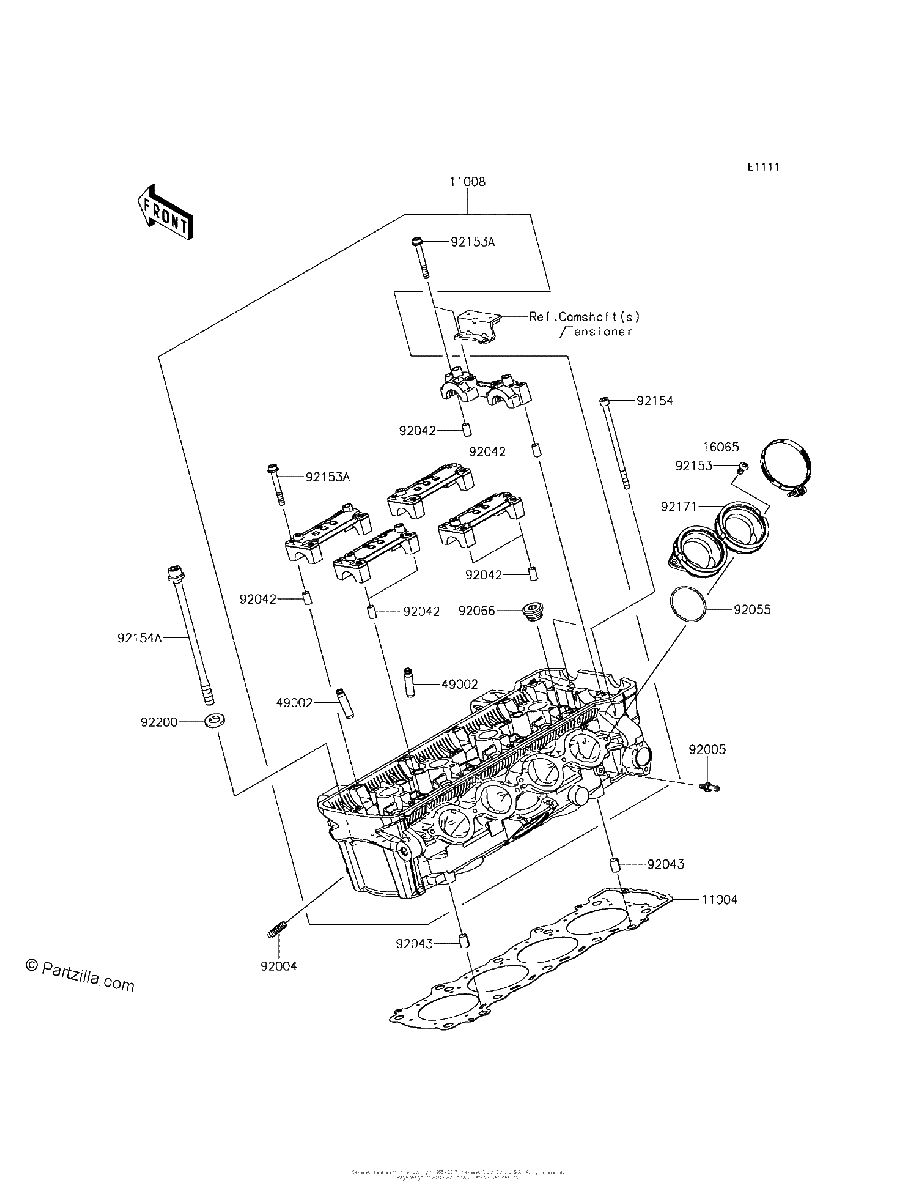Diagrama de CYLINDER HEAD