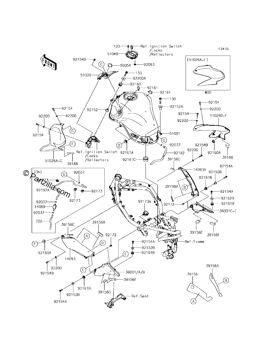 Diagrama de FUEL TANK