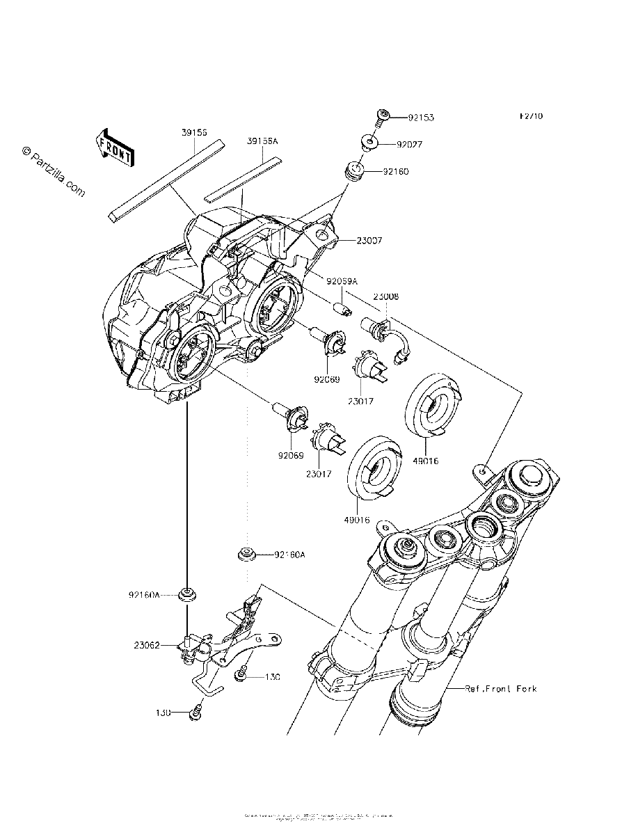 Diagrama de HEADLIGHT S