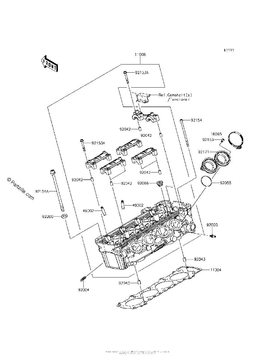 Diagrama de CYLINDER HEAD