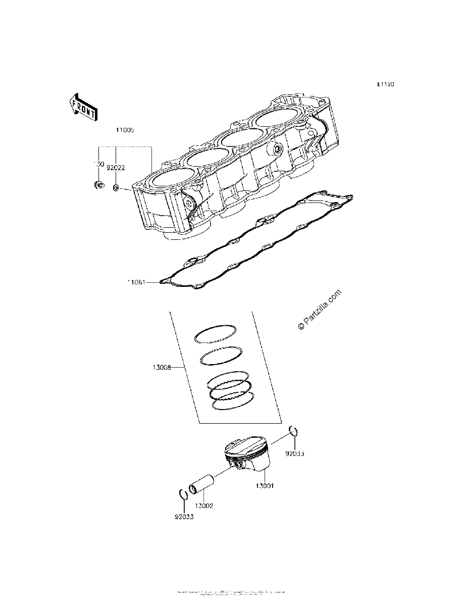 Diagrama de CYLINDER PISTON S