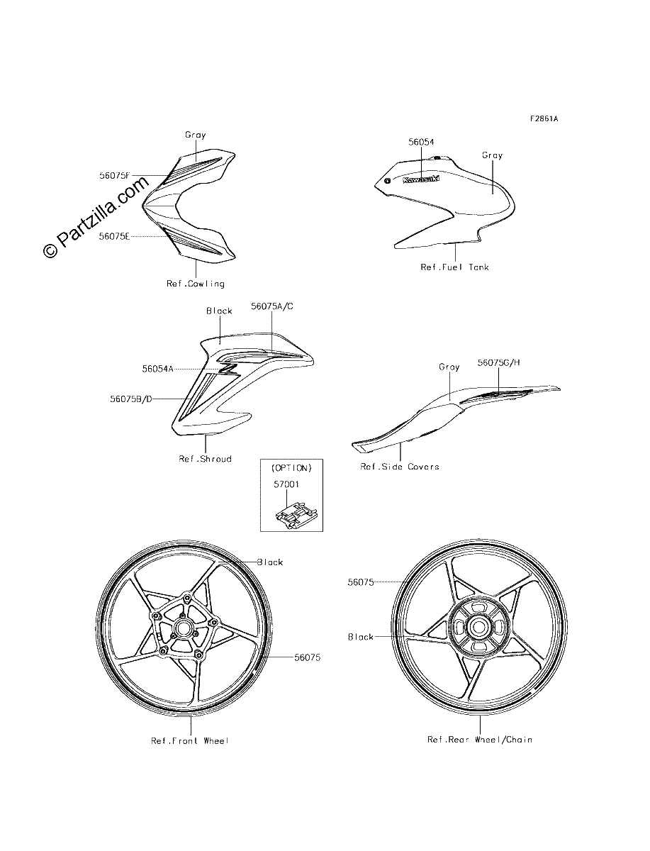 Diagrama de DECALS GRAY