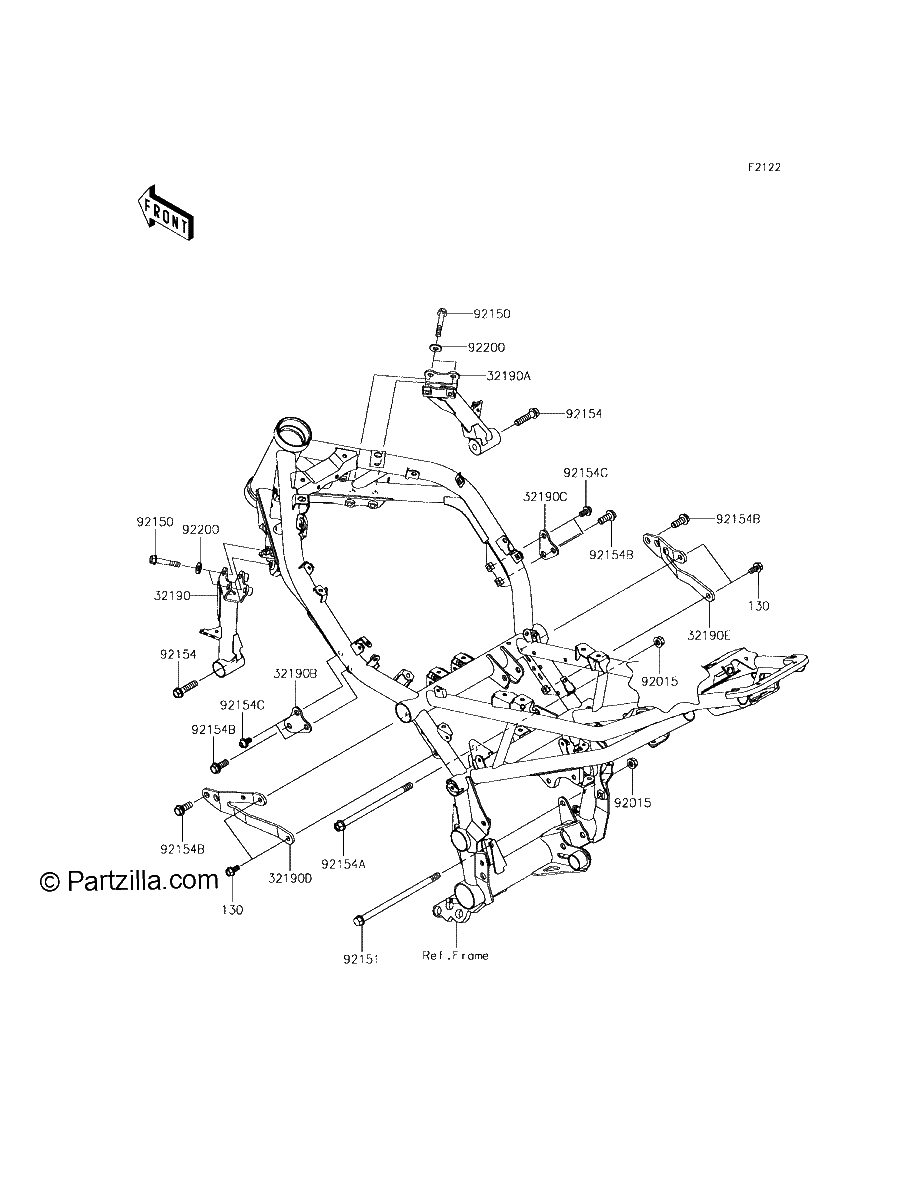Diagrama de ENGINE MOUNT