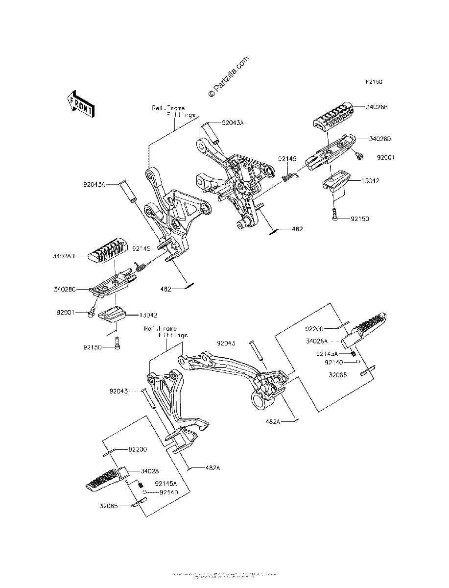 Diagrama de FOOTRESTS