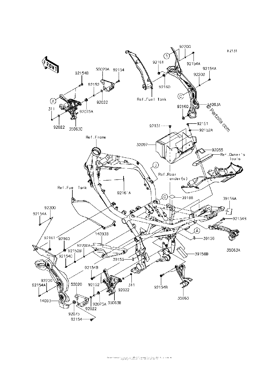 Diagrama de FRAME FITTINGS