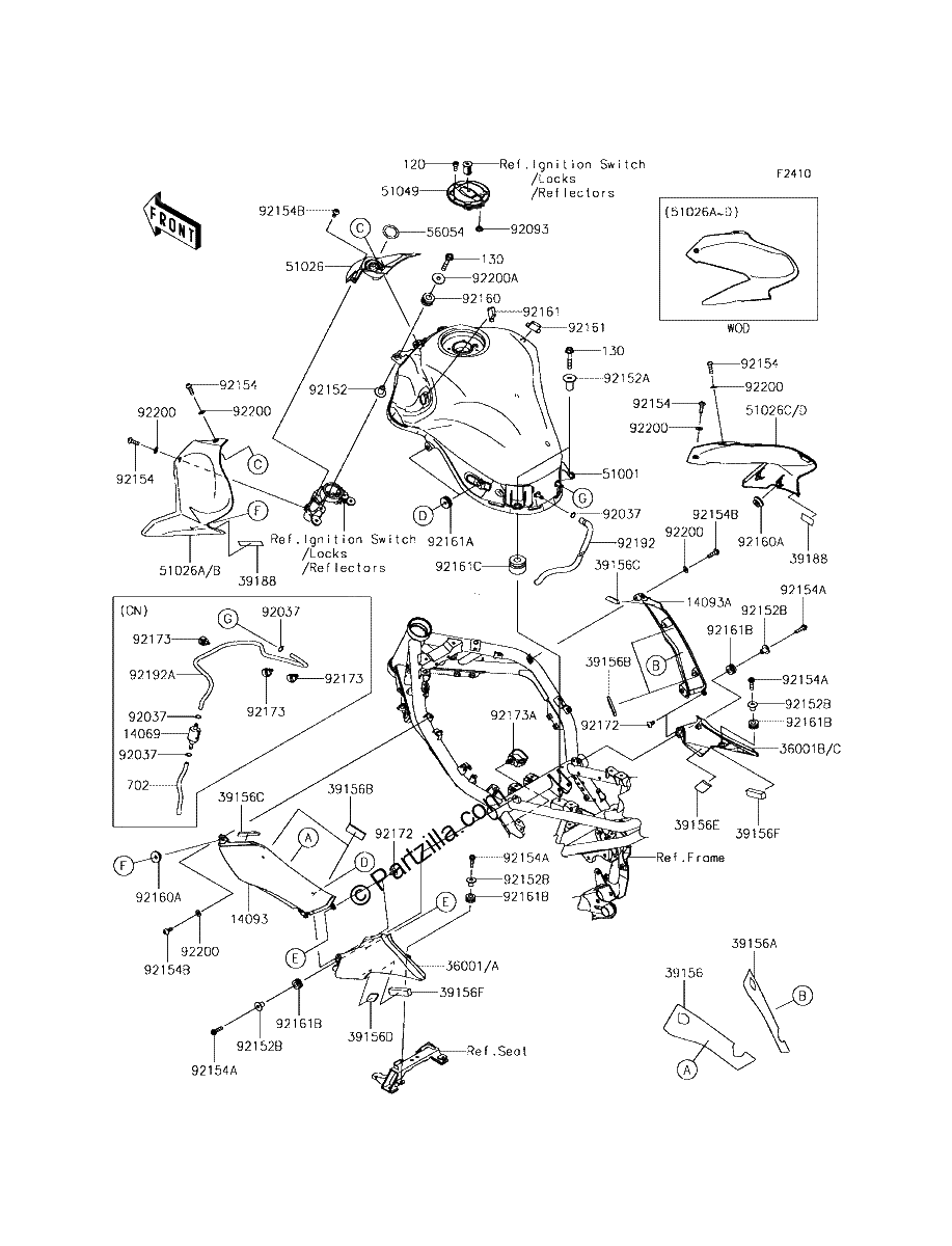 Diagrama de FUEL TANK