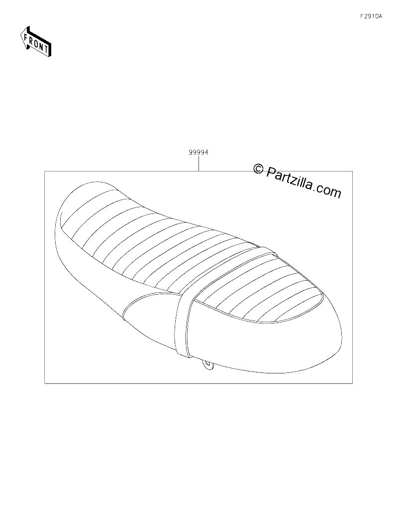 Diagrama de ACCESSORY SEAT AJF AKF