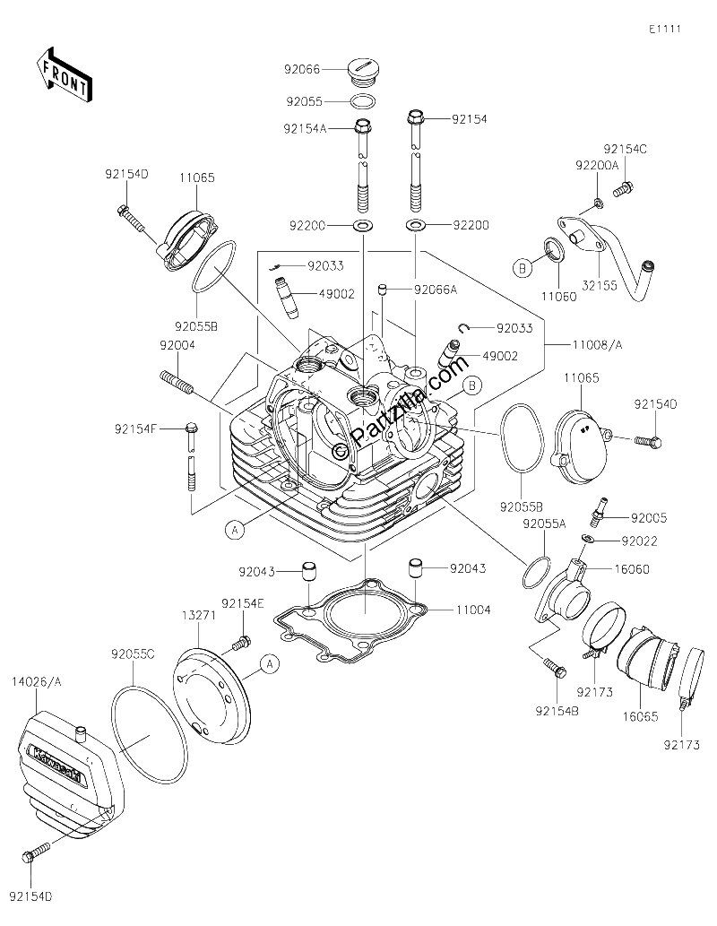 Diagrama de CYLINDER HEAD
