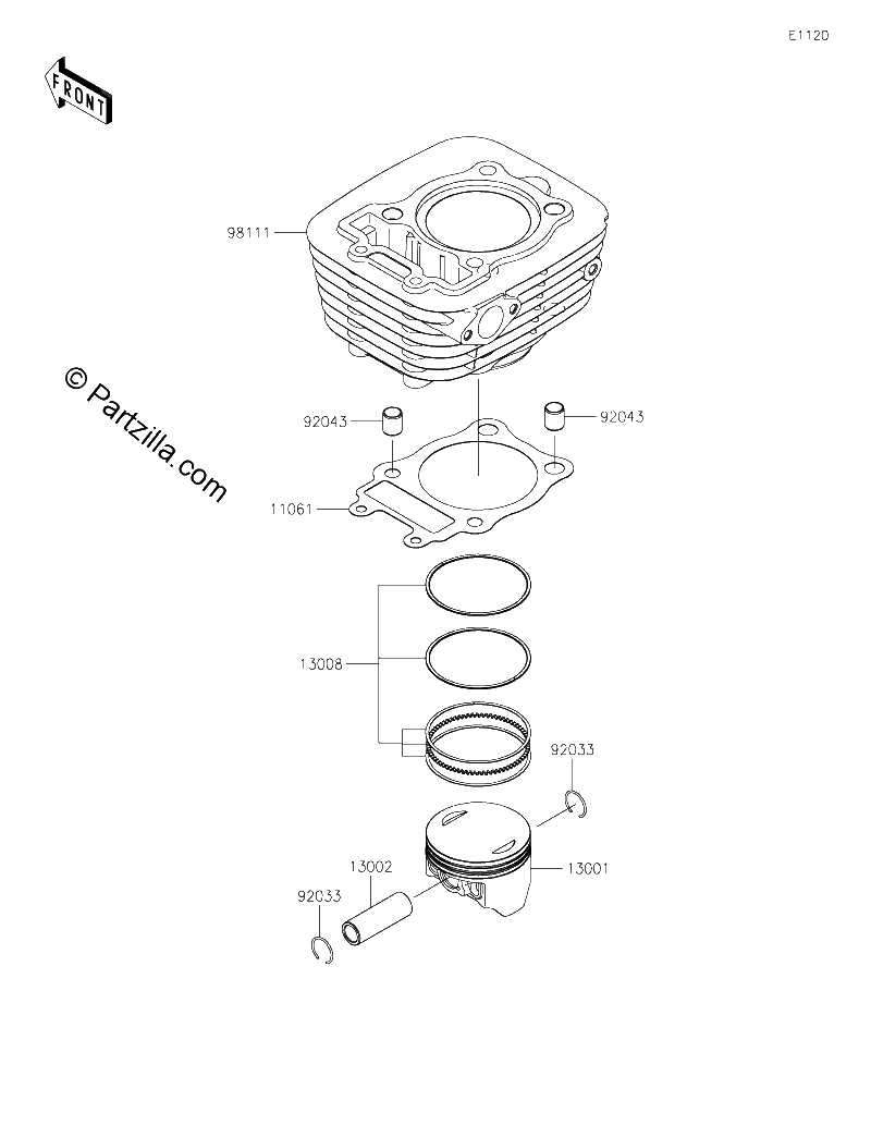 Diagrama de CYLINDER PISTON S