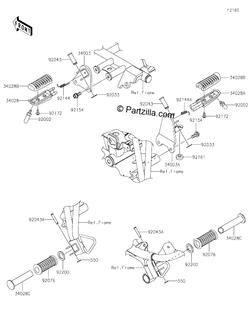 Diagrama de FOOTRESTS