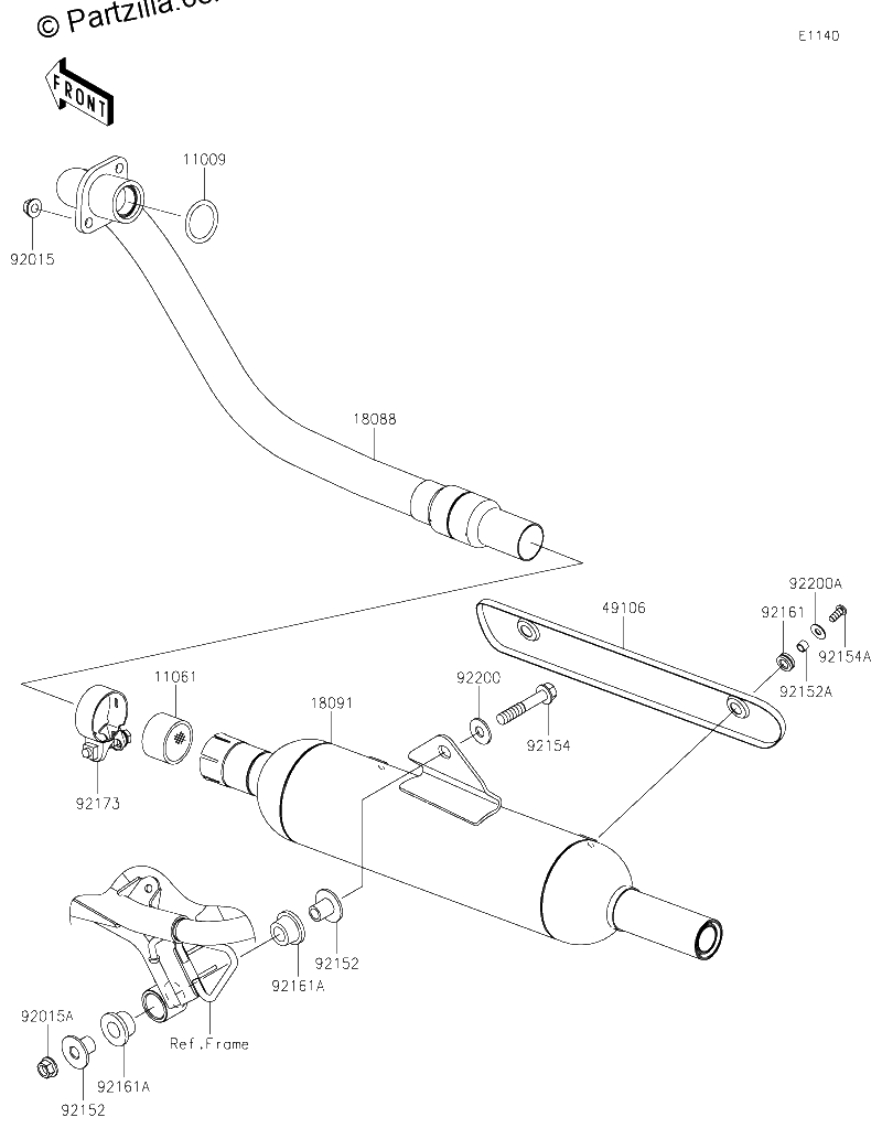 Diagrama de MUFFLER S