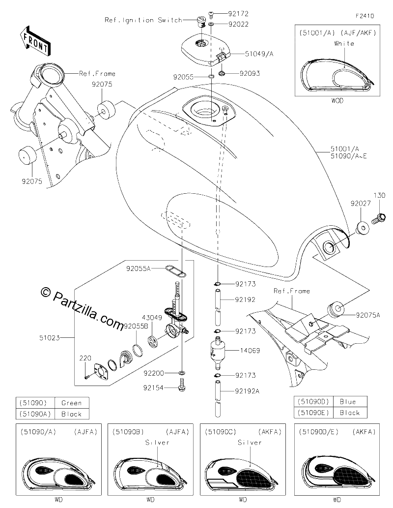 Diagrama de FUEL TANK
