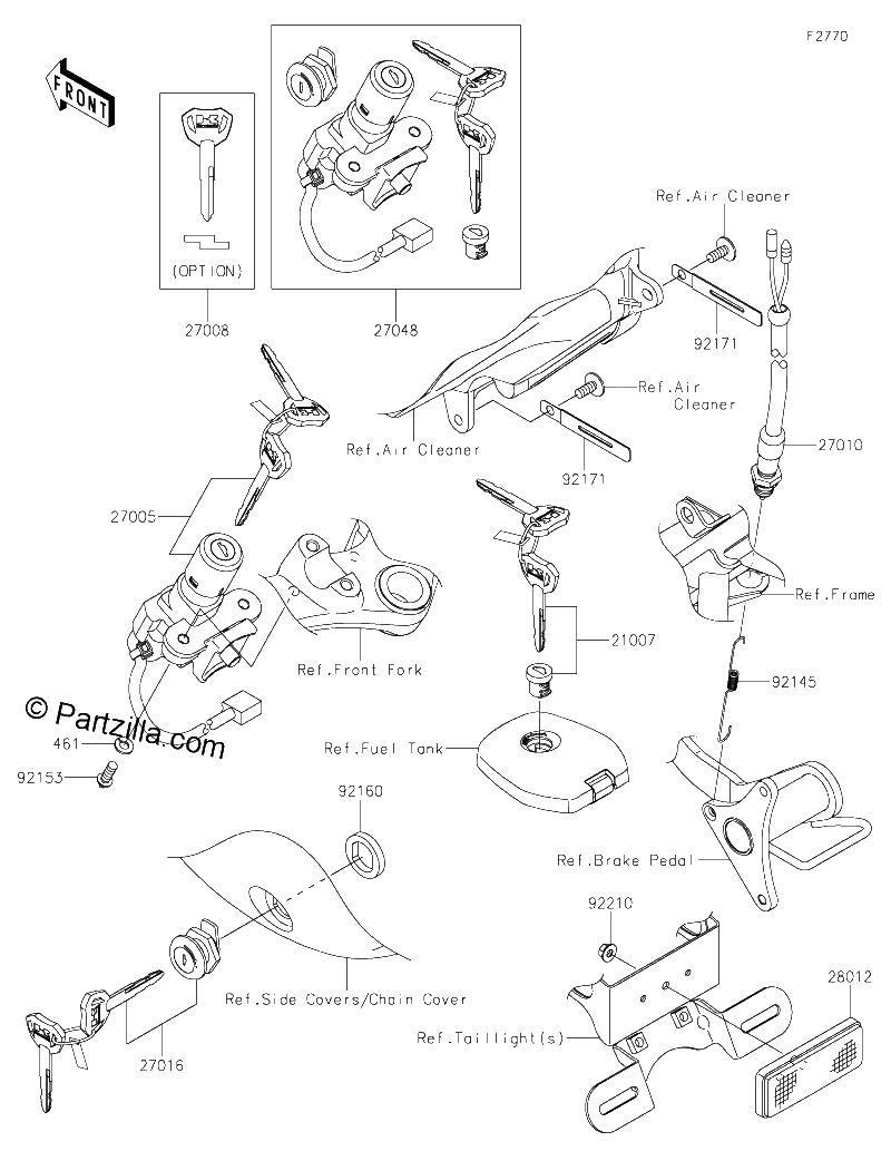 Diagrama de IGNITION SWITCH