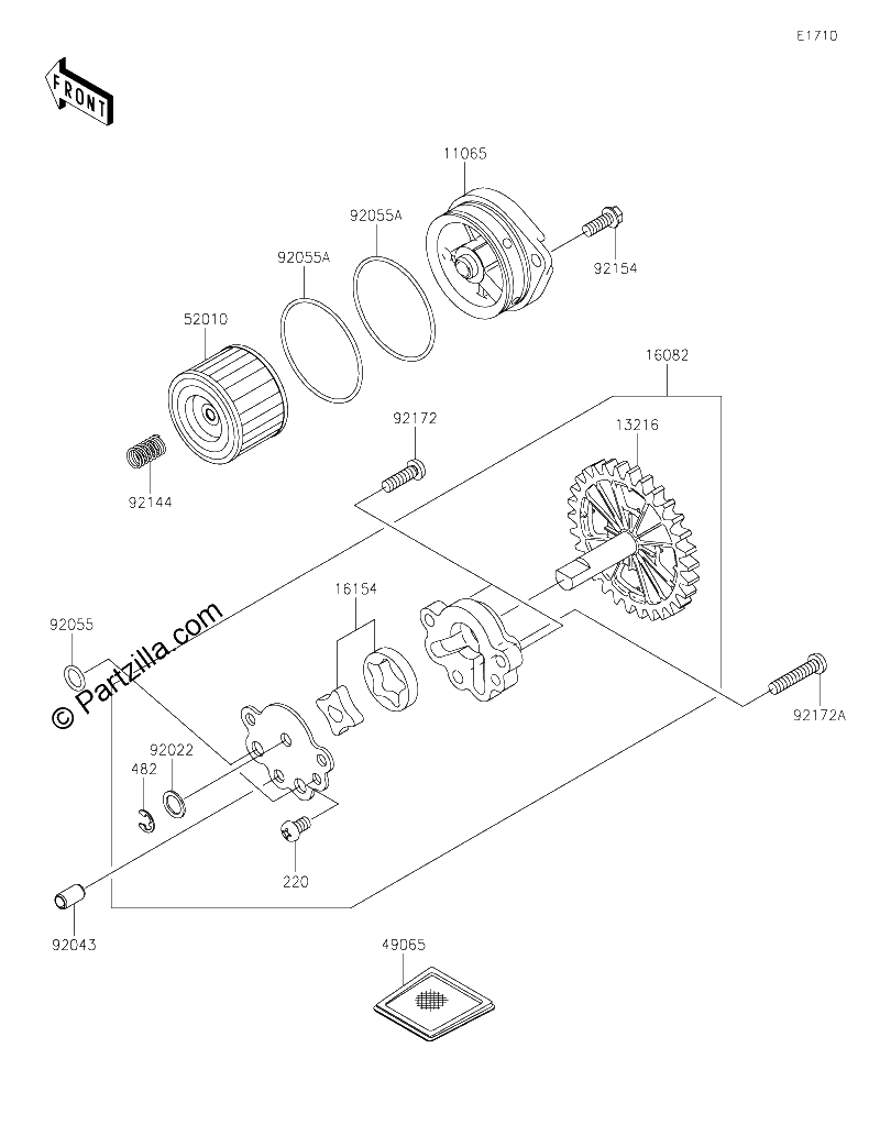 Diagrama de OIL PUMP