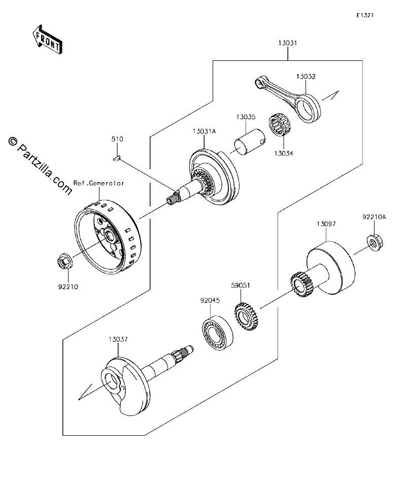 Diagrama de CRANKSHAFT