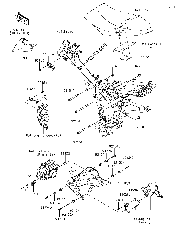 Diagrama de FRAME FITTINGS