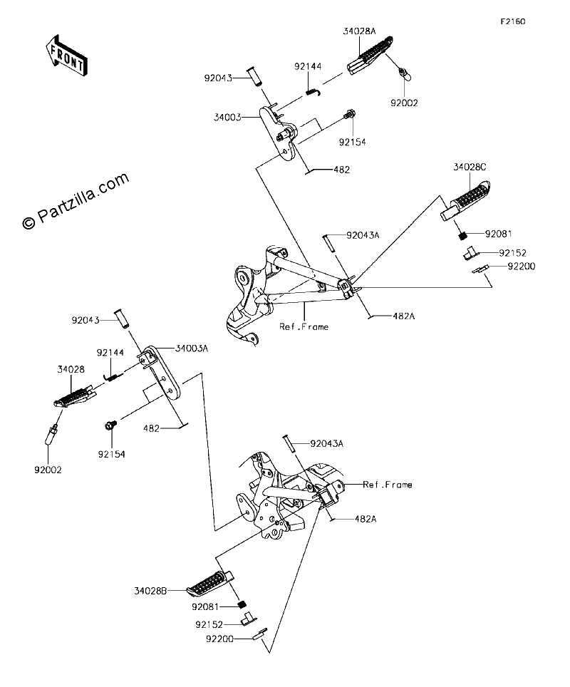 Diagrama de FOOTRESTS